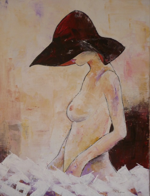 Nu au chapeau