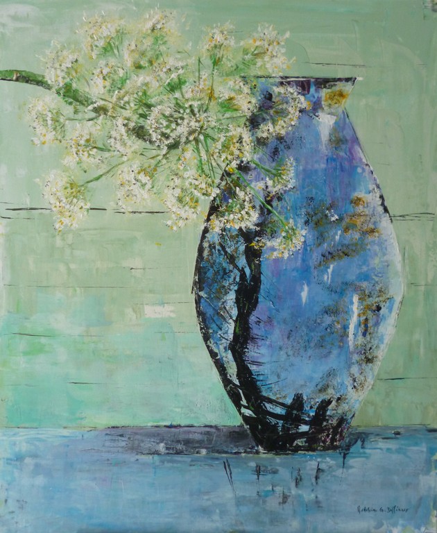 Vase peint
