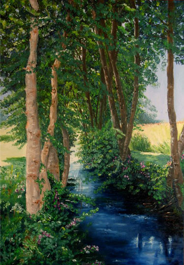 Les bouleaux de la Crempse