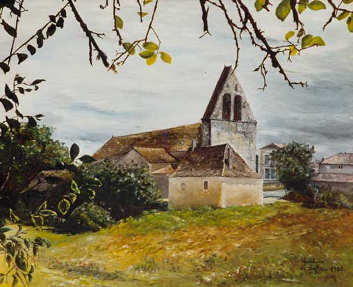 L'église de Montagnac-La-Crempse