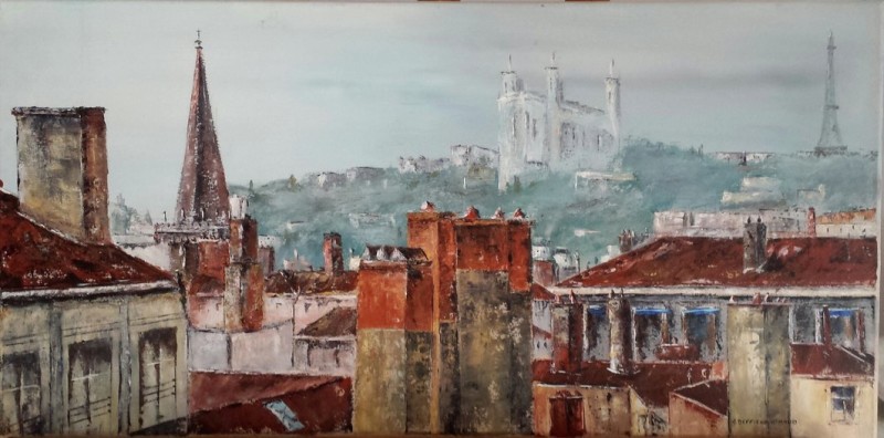 acrylique au couteau 80x40
