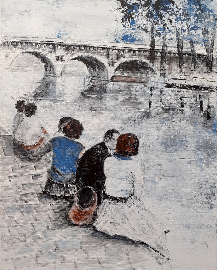 Quai de Seine à Paris
