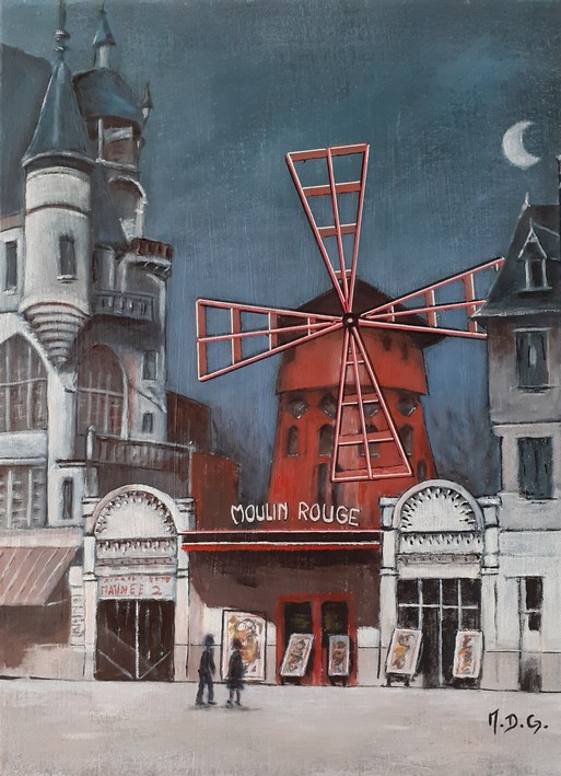 Le Moulin Rouge 1900 1